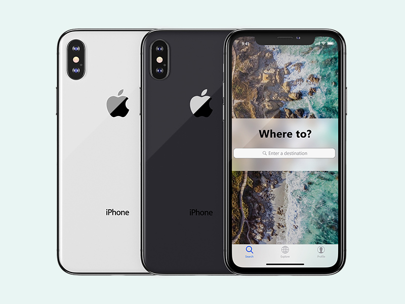iPhone X 4K Mockups
