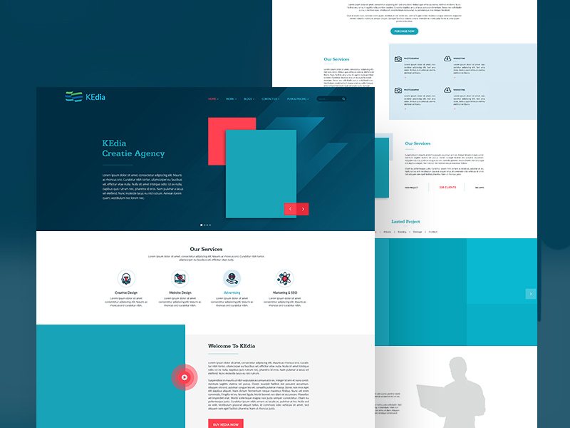 Kedia Website Templates