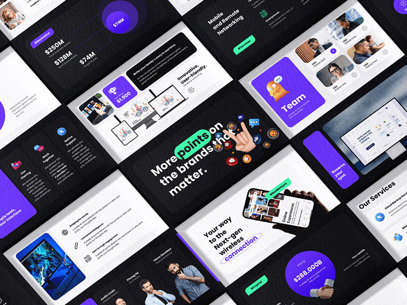 Creative Xd Presentation Template | META