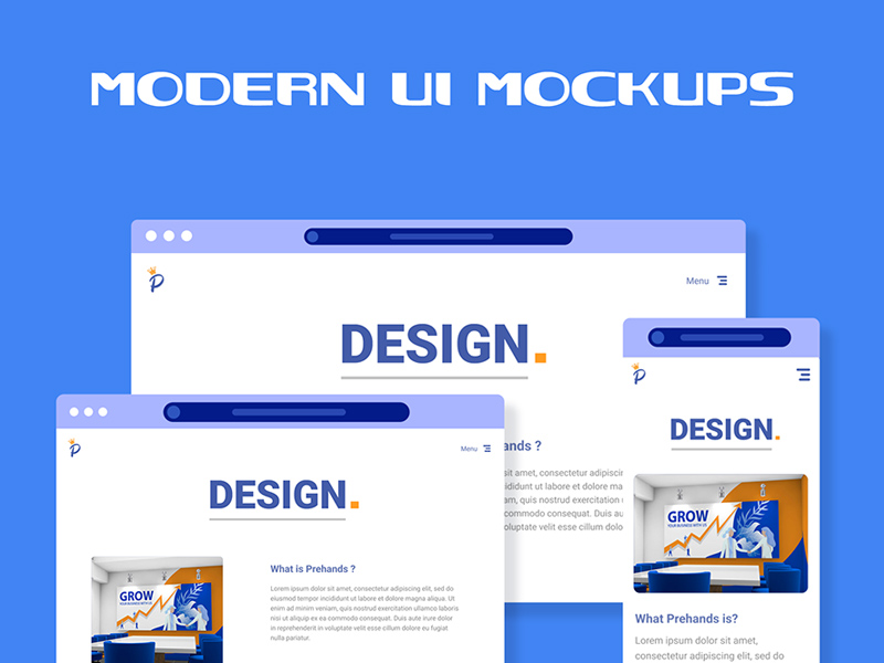 Minimalist UI Mockup