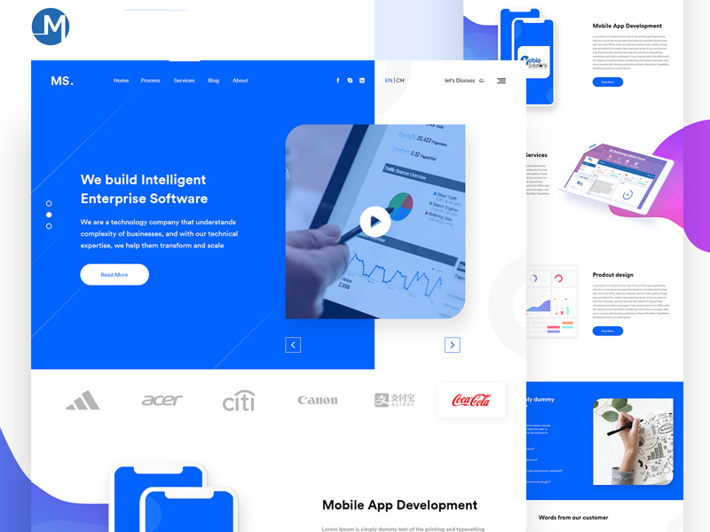 Multipurpose PSD Template | Ms Agency