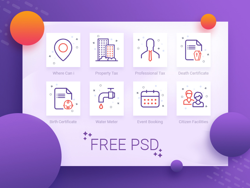 Onboarding Illustrations Icons