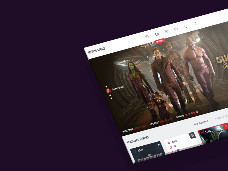 Perspective Screen Mockup