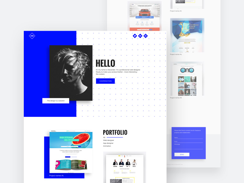 Portfolio Lite Template