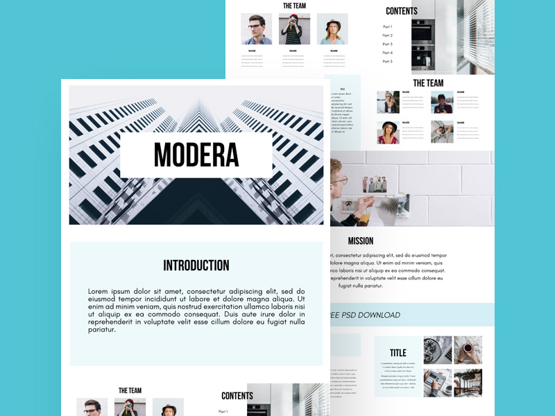 Presentation Templates | Free PSD Template | PSD Repo