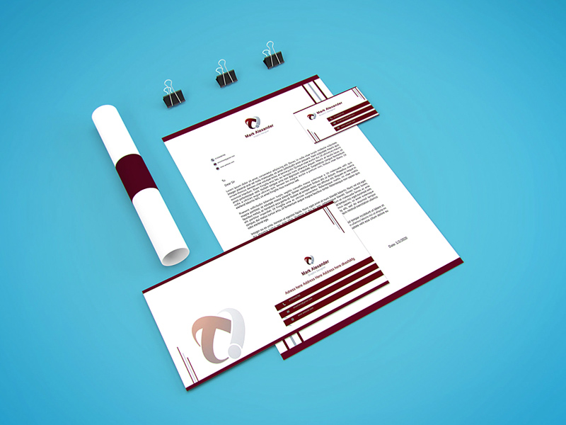 Professional Stationary Mockup