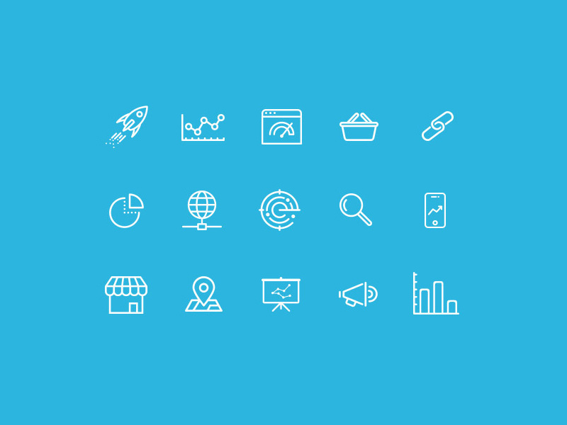 SEO Icon Set