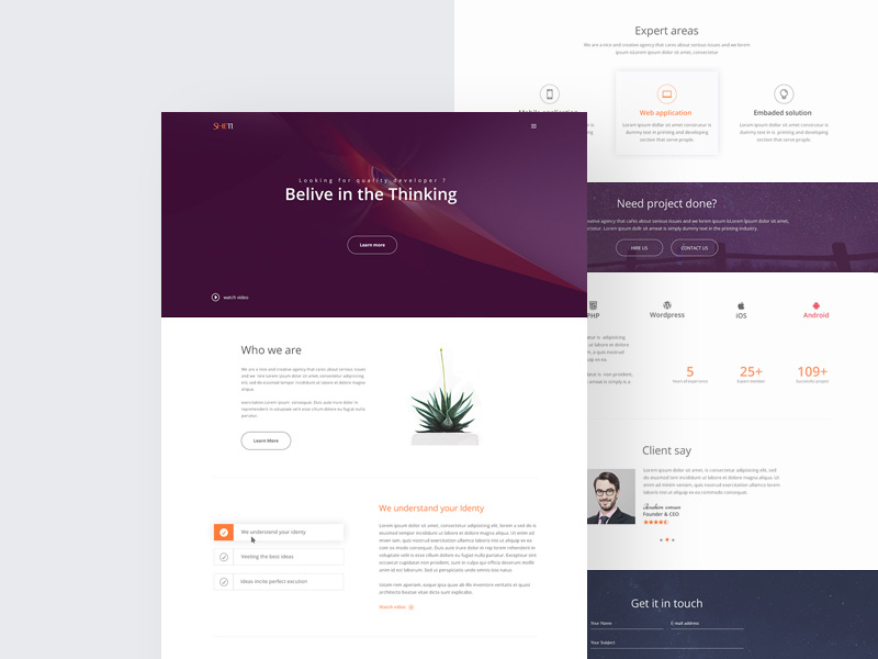 Saul Goodman Law & Attorneys Template | Free PSD Template | PSD Repo