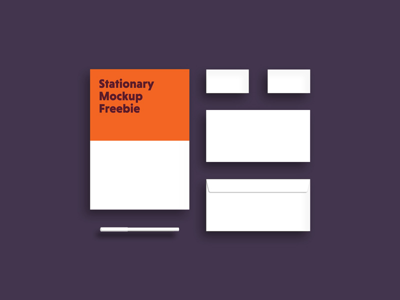 Small Stationary Mockup