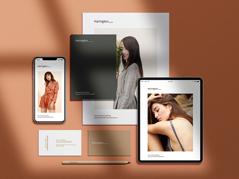 Stationery Mockup Scene Creator