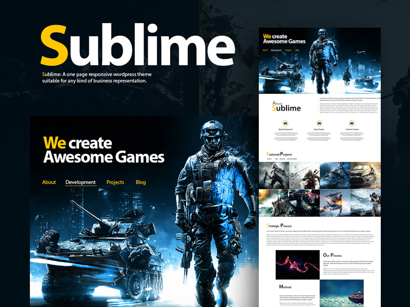 Sublime WordPress Theme
