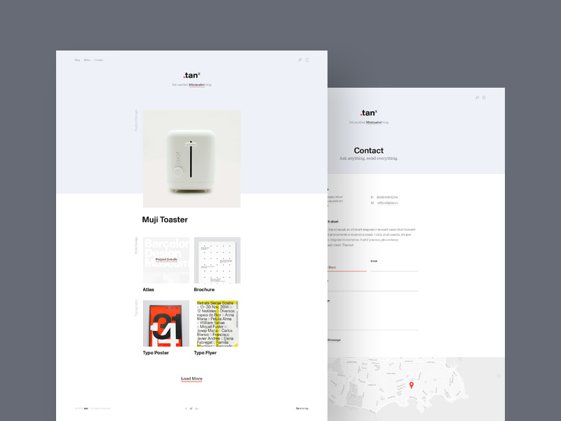TANx Blog WordPress Theme