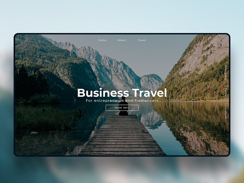 Top Travel Website Template