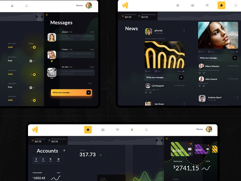 Wallet Minimal Dashboard